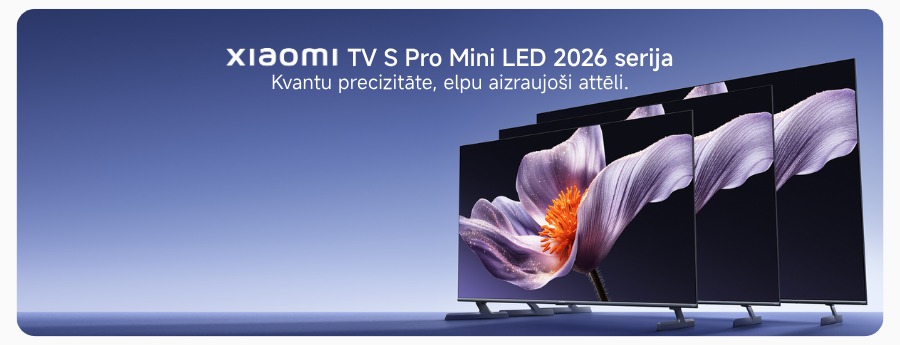Xiaomi TV S Pro Mini LED 2026 - īsts kinoteātris jūsu mājās