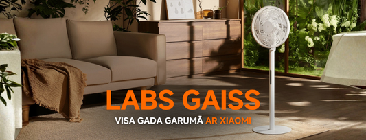 Labs gaiss visos gada garumā ar Xiaomi. Gaisa risinājumu salīdzinājums.