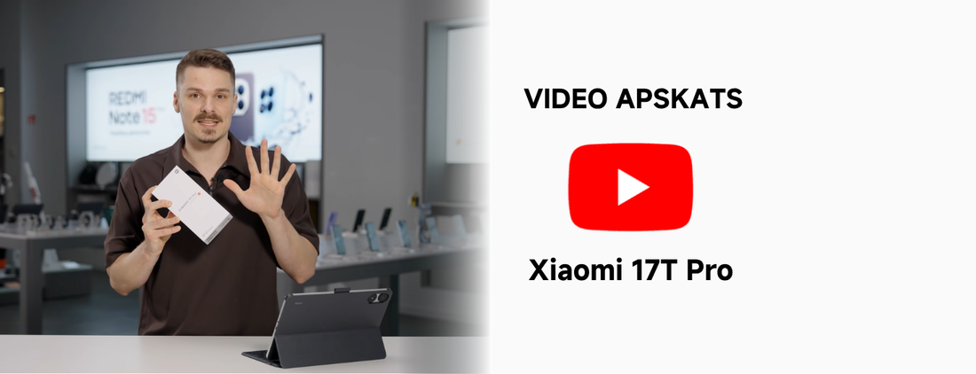 Xiaomi 17T Pro apskats