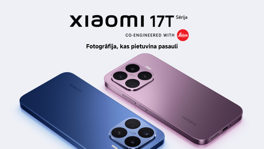 Jaunā Xiaomi 17T sērija jau klāt