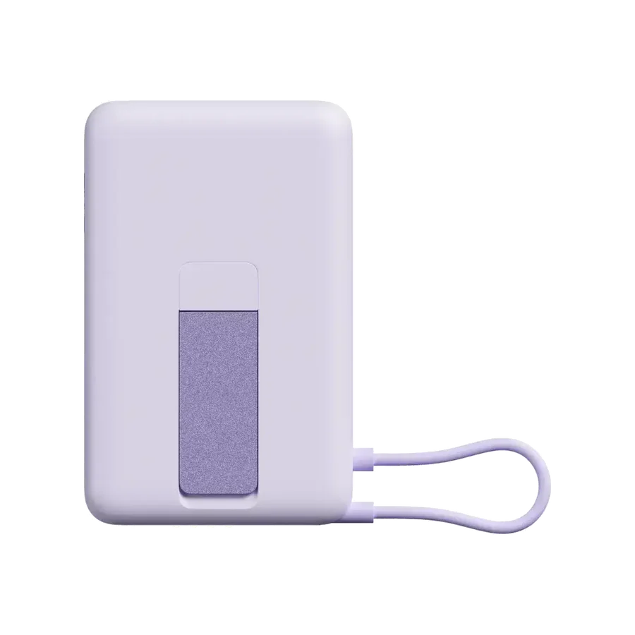 Xiaomi Magnetic Power Bank 10000 with Built-in Stand(Integrated Cable)