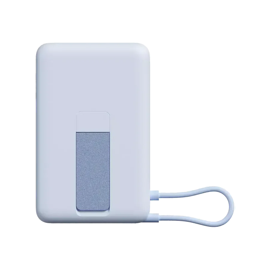 Xiaomi Magnetic Power Bank 10000 with Built-in Stand(Integrated Cable)
