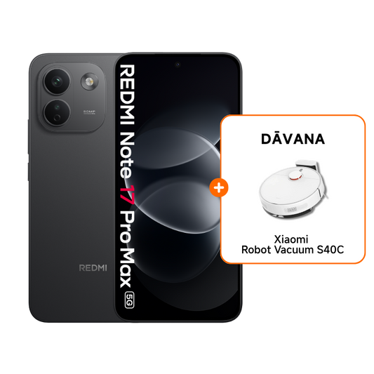 Redmi Note 17 Pro Max 5G+Putekļusūcējs robots