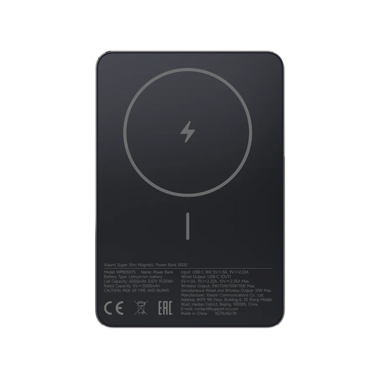 Xiaomi Super Slim Magnetic Power Bank 5000mAh