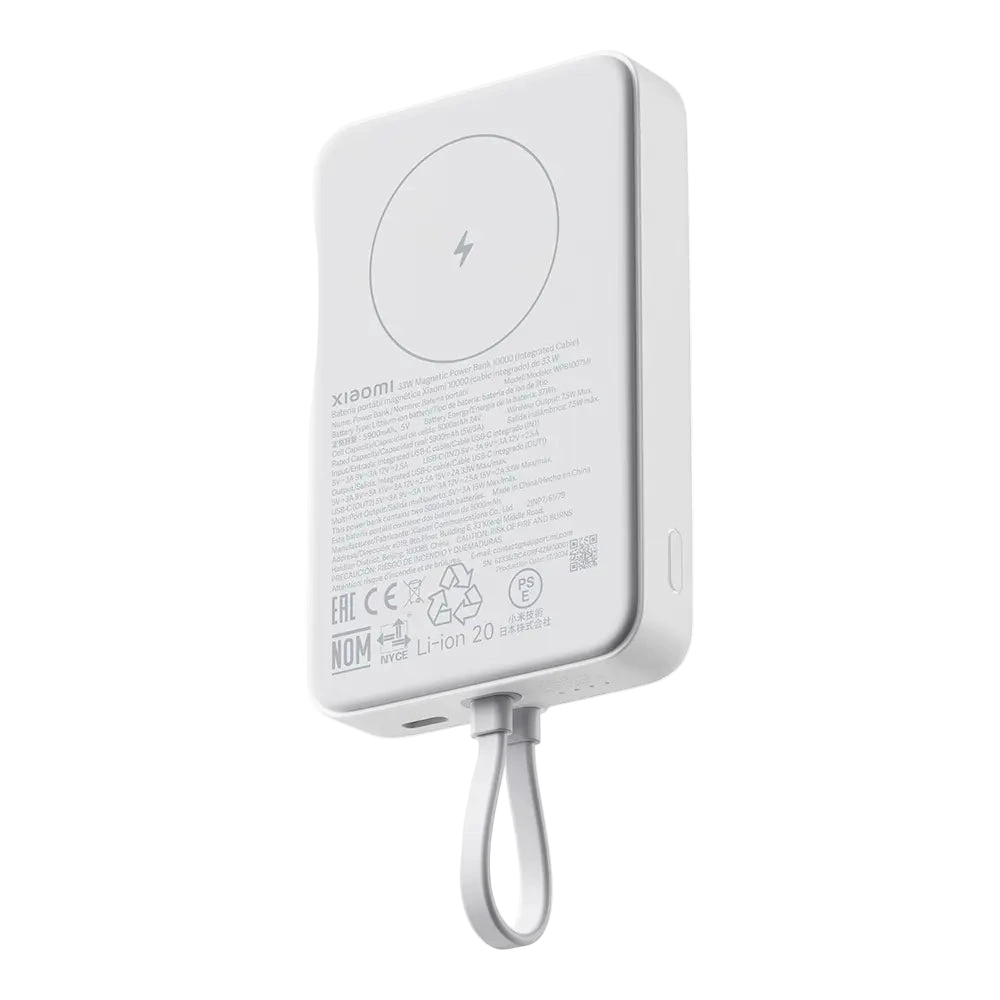 Xiaomi 33W Magnetic Power Bank 10000mAh (Integrated Cable)